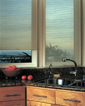 Cellular Shades, 1/2 inch single cell honeycomb shades, custom cellular shades, custom honeycomb shades
